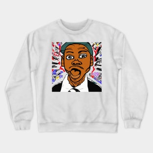 dave chappelle abstract art Crewneck Sweatshirt